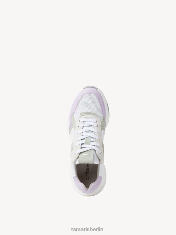 de Tamaris Frauen Ledersneaker - weiß 0LHV42218 Schuhe