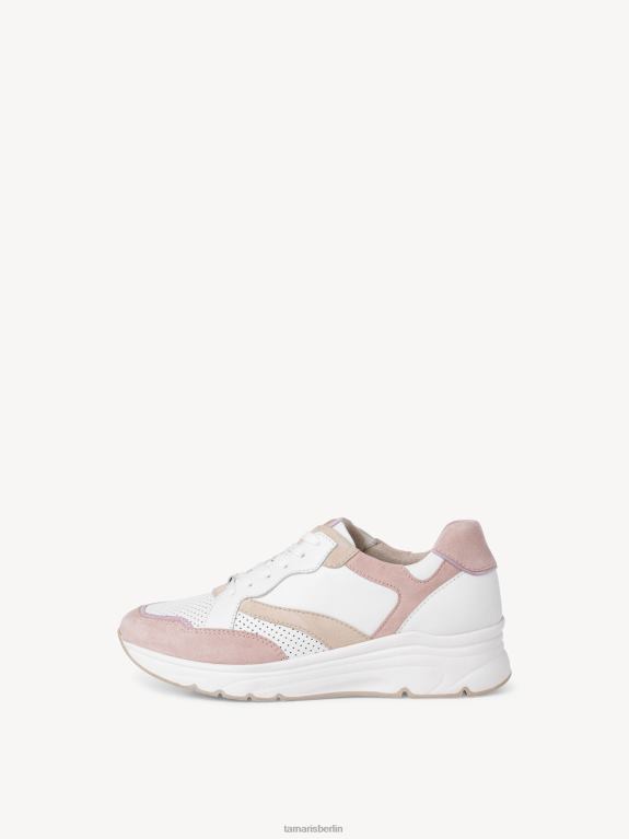 de Tamaris Frauen Ledersneaker - weiß/weiß 0LHV42196 Schuhe