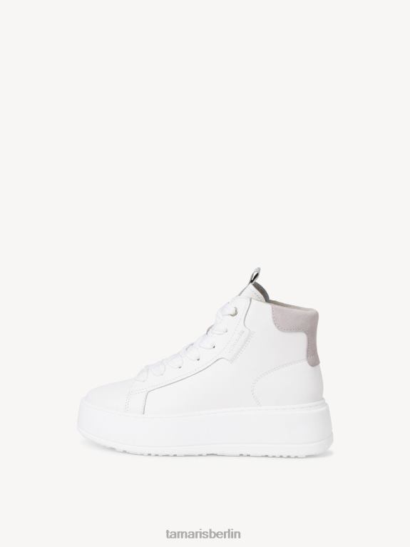 de Tamaris Frauen Ledersneaker – weiß/weißes Leder 0LHV41010 Schuhe
