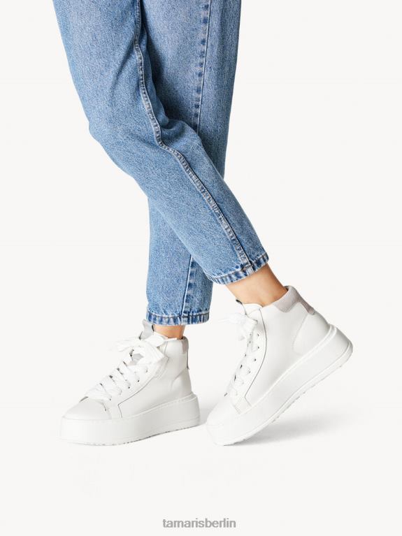 de Tamaris Frauen Ledersneaker – weiß/weißes Leder 0LHV41010 Schuhe