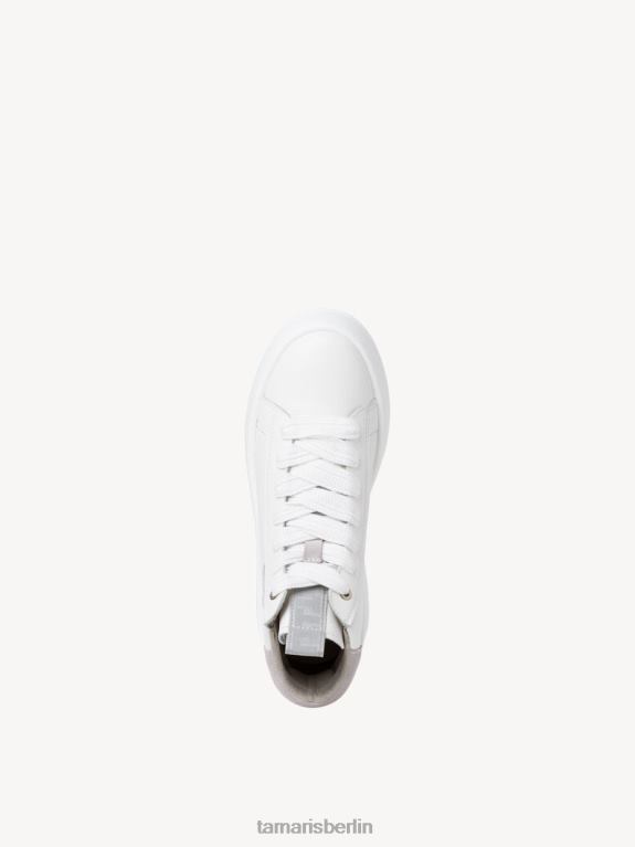de Tamaris Frauen Ledersneaker – weiß/weißes Leder 0LHV41010 Schuhe