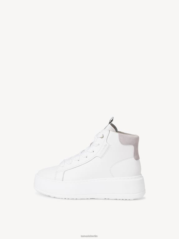 de Tamaris Frauen Ledersneaker – weiß/weißes Leder 0LHV41010 Schuhe