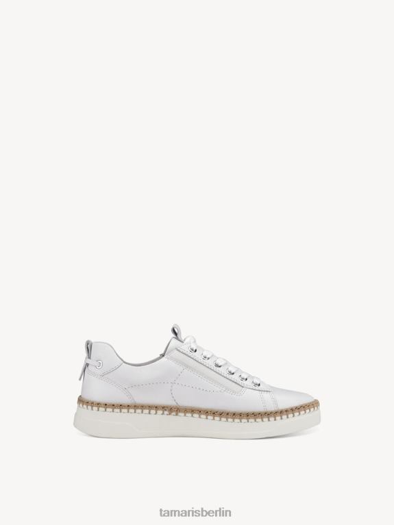 de Tamaris Frauen Ledersneaker – weiß/weißes Leder 0LHV41373 Schuhe