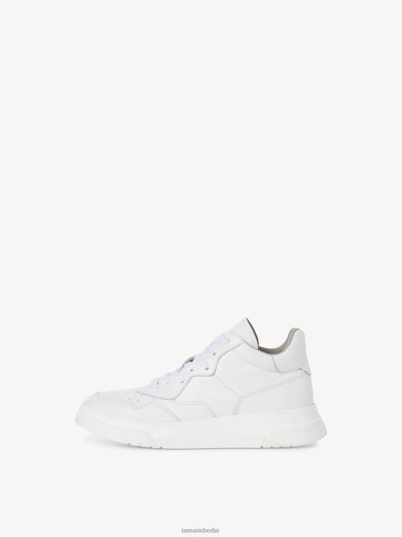 de Tamaris Frauen Ledersneaker – weiß/weißes Leder 0LHV41682 Schuhe