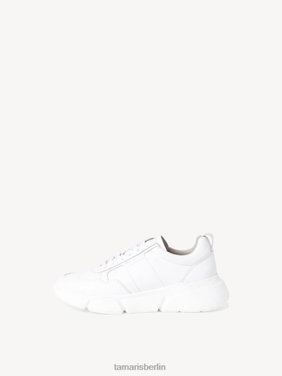 de Tamaris Frauen Ledersneaker – weiß/weißes Leder 0LHV42349 Schuhe