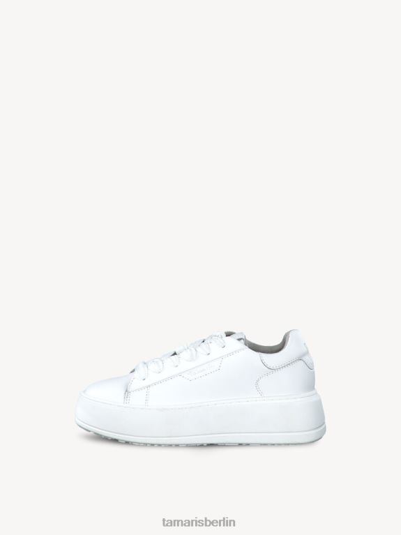 de Tamaris Frauen Ledersneaker – weiß/weißes Leder 0LHV4993 Schuhe