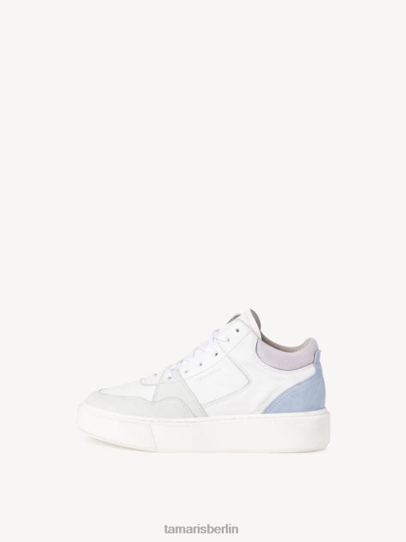 de Tamaris Frauen Ledersneaker – weiß/weiß gekämmt 0LHV42005 Schuhe