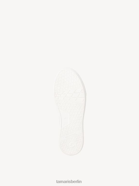 de Tamaris Frauen Ledersneaker – weiß/weiß gekämmt 0LHV42005 Schuhe