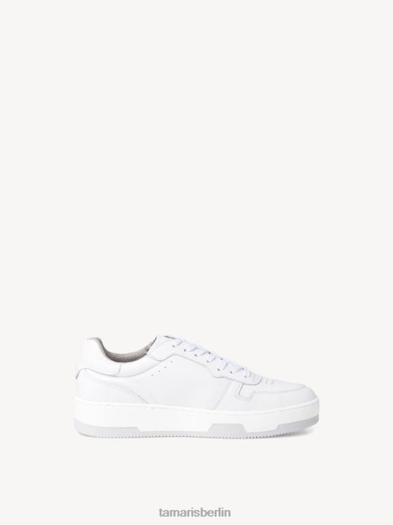 de Tamaris Frauen Ledersneaker – weiß/weiß glamourös 0LHV41778 Schuhe