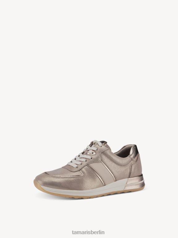 de Tamaris Frauen Sneaker - Beige/Champagner-Kamm 0LHV4708 Schuhe