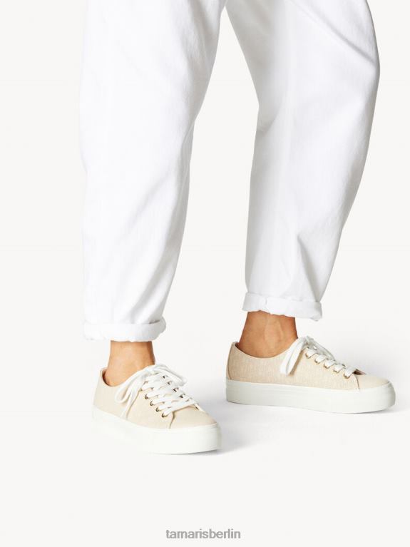 de Tamaris Frauen Sneaker - Beige/Elfenbein 0LHV4138 Schuhe