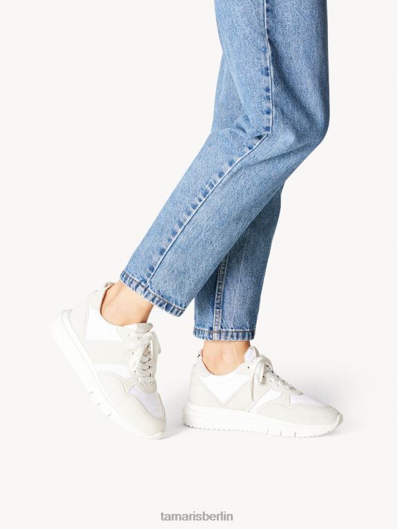 de Tamaris Frauen Sneaker - Beige/Elfenbein 0LHV440 Schuhe