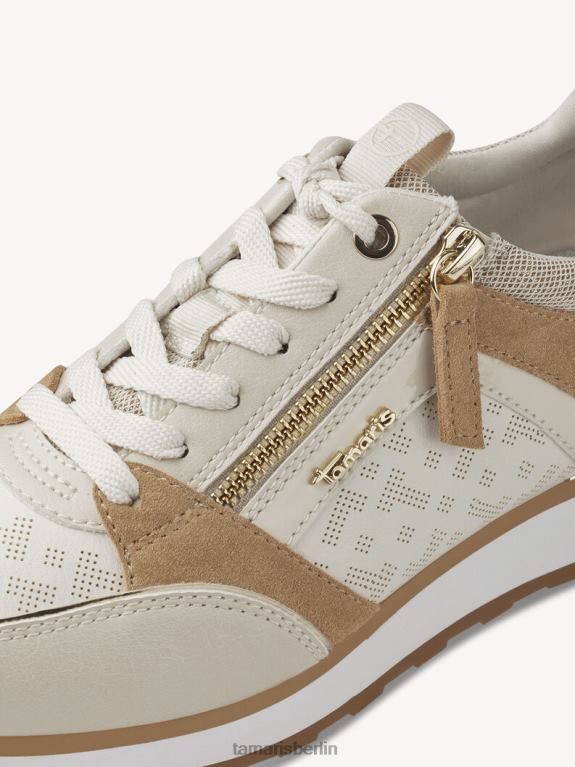 de Tamaris Frauen Sneaker - Beige/Elfenbein 0LHV4493 Schuhe