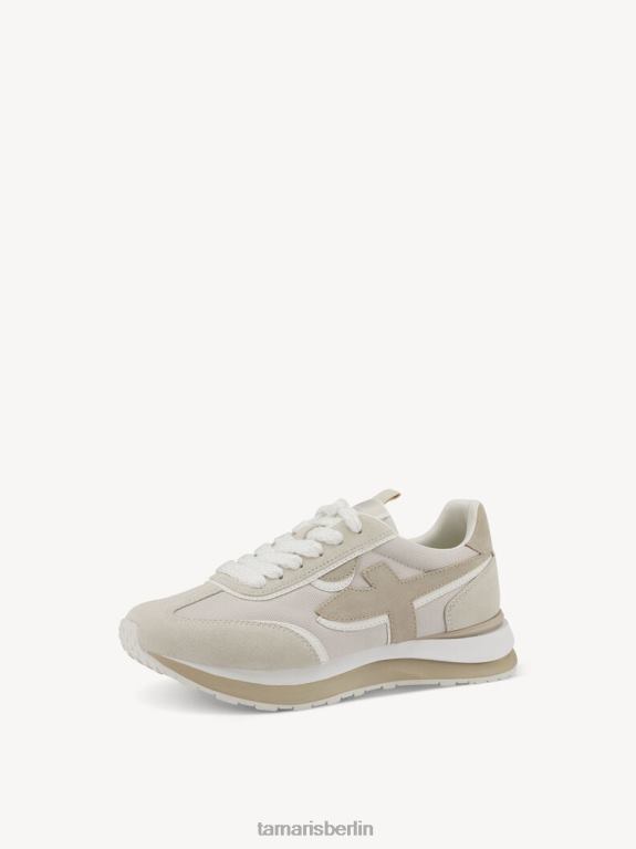 de Tamaris Frauen Sneaker - Beige/Elfenbein 0LHV4595 Schuhe