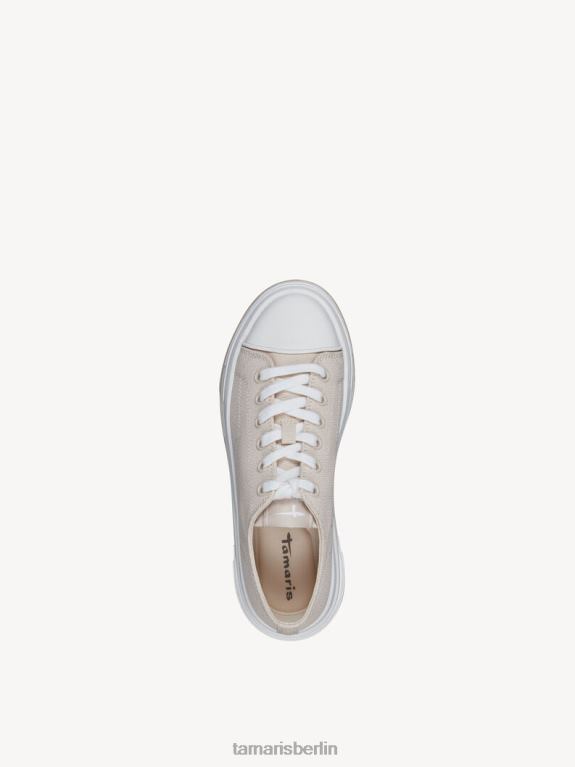 de Tamaris Frauen Sneaker - Beige/Elfenbein 0LHV4645 Schuhe
