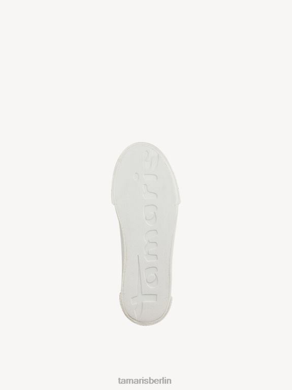 de Tamaris Frauen Sneaker - Beige/Elfenbein Makramee 0LHV4758 Schuhe