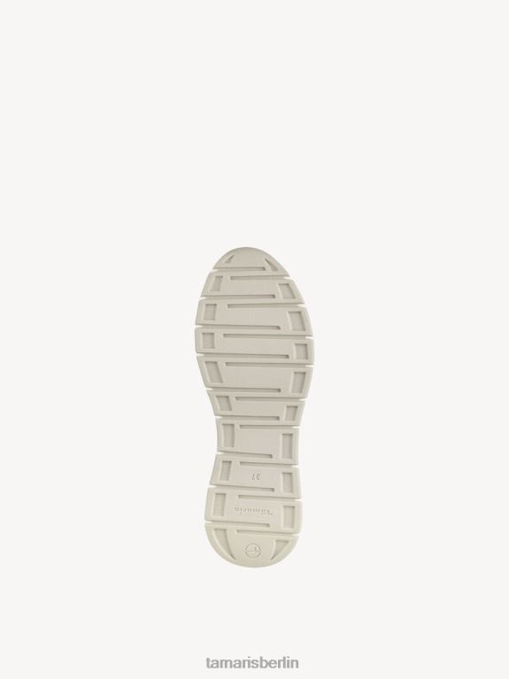 de Tamaris Frauen Sneaker - Beige/Elfenbein-Metallic 0LHV4624 Schuhe