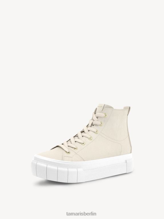 de Tamaris Frauen Sneaker - Beige/Elfenbein matt 0LHV42165 Schuhe
