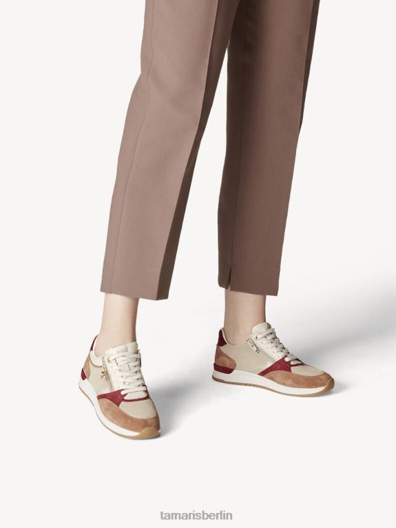 de Tamaris Frauen Sneaker - Braun/Cognac-Kamm 0LHV41973 Schuhe