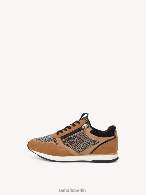 de Tamaris Frauen Sneaker - Braun/Cognac-Kamm 0LHV42260 Schuhe