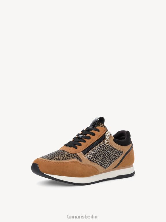 de Tamaris Frauen Sneaker - Braun/Cognac-Kamm 0LHV42260 Schuhe