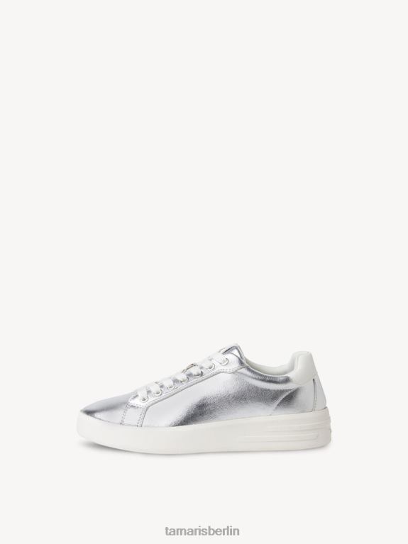 de Tamaris Frauen Sneaker - Metallic/Silber 0LHV41996 Schuhe