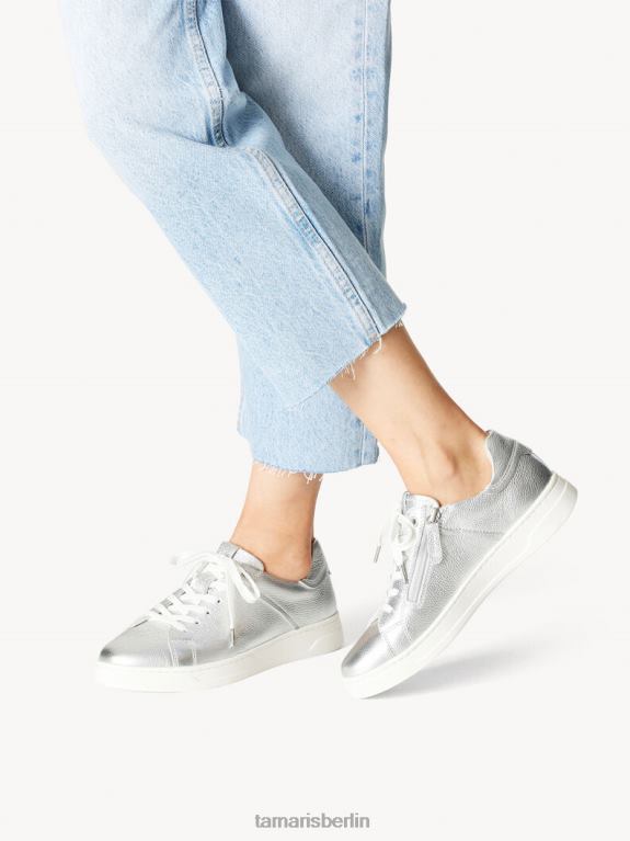 de Tamaris Frauen Sneaker - Metallic/Silbermetall. 0LHV456 Schuhe