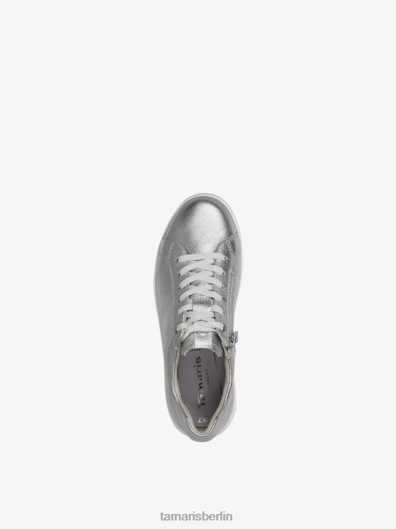 de Tamaris Frauen Sneaker - Metallic/Silbermetall. 0LHV456 Schuhe