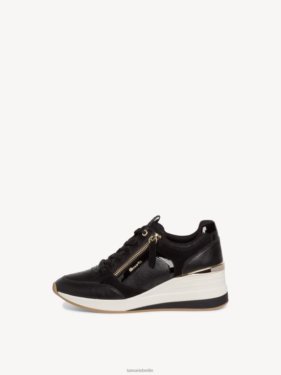 de Tamaris Frauen Sneaker - Schwarz/Schwarzkamm 0LHV42037 Schuhe