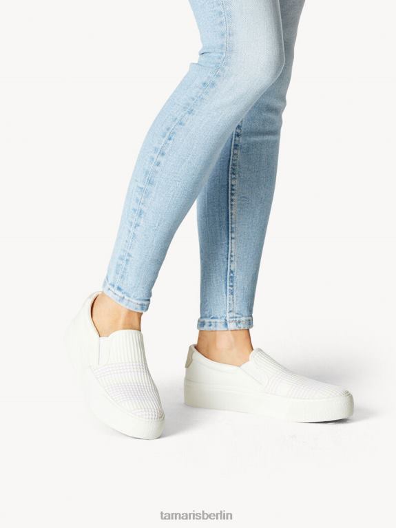 de Tamaris Frauen Sneaker - Weiß/Offwhite-Kamm 0LHV4749 Schuhe