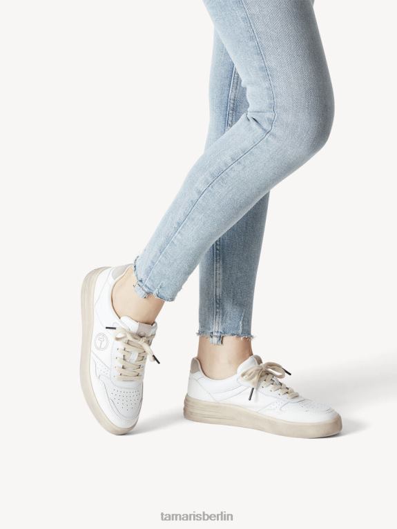 de Tamaris Frauen Sneaker - Weiß/Retro-Weiß 0LHV42021 Schuhe