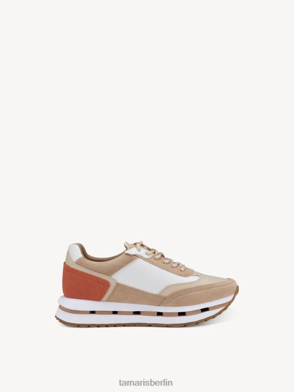 de Tamaris Frauen Sneaker – beige/braun gekämmt 0LHV42190 Schuhe