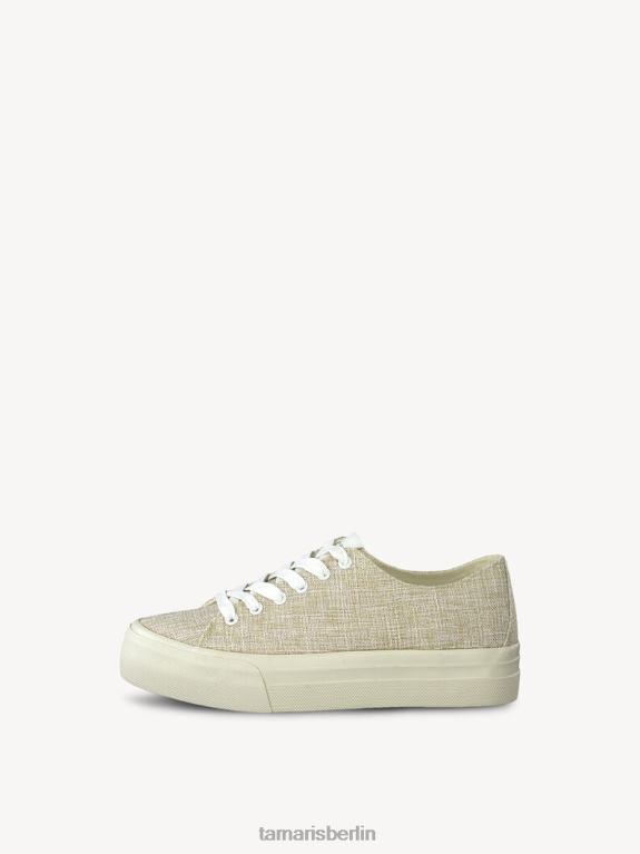de Tamaris Frauen Sneaker - beige/elfenbein uni 0LHV42138 Schuhe