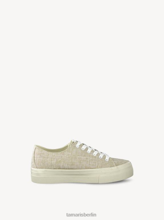 de Tamaris Frauen Sneaker - beige/elfenbein uni 0LHV42138 Schuhe