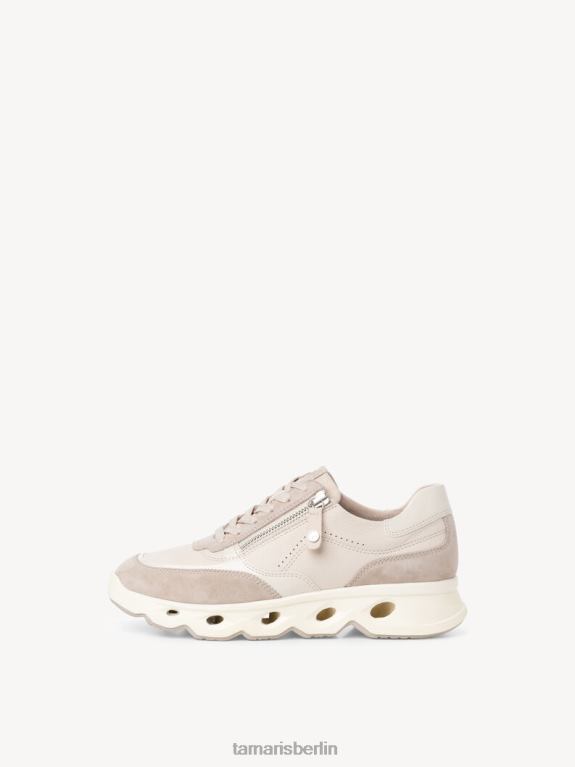 de Tamaris Frauen Sneaker – beige/elfenbeinfarbener Kamm 0LHV41886 Schuhe