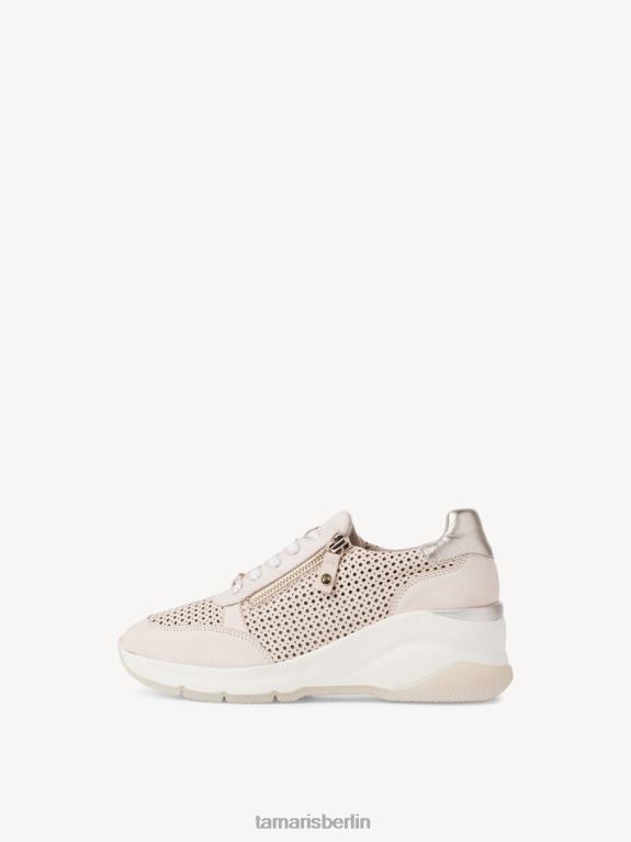 de Tamaris Frauen Sneaker – beige/elfenbeinfarbener Kamm 0LHV42309 Schuhe