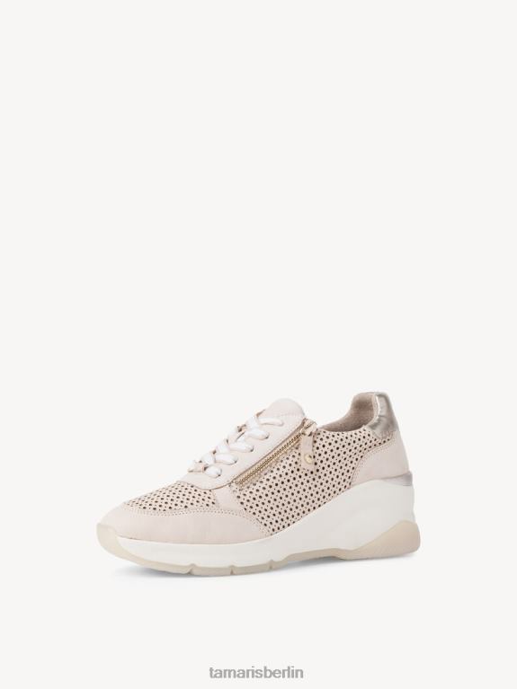de Tamaris Frauen Sneaker – beige/elfenbeinfarbener Kamm 0LHV42309 Schuhe