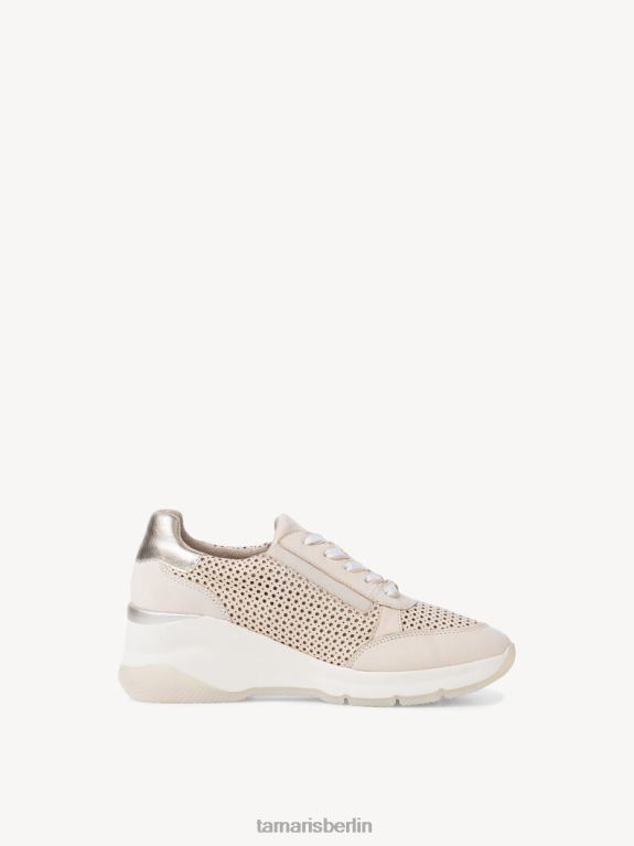de Tamaris Frauen Sneaker – beige/elfenbeinfarbener Kamm 0LHV42309 Schuhe