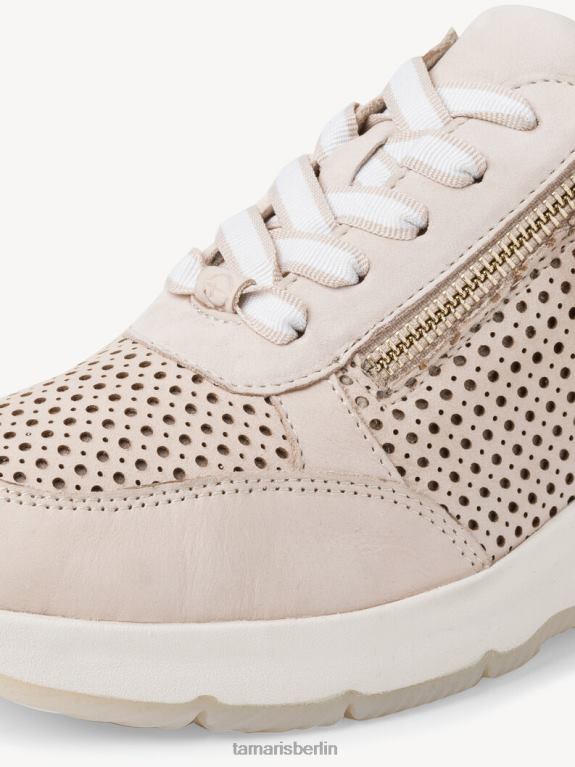 de Tamaris Frauen Sneaker – beige/elfenbeinfarbener Kamm 0LHV42309 Schuhe