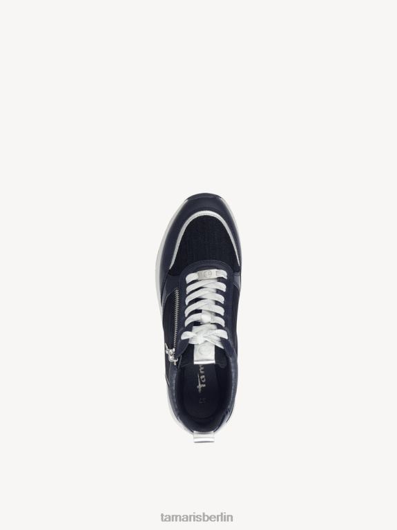 de Tamaris Frauen Sneaker - blau/marineblau gekämmt 0LHV41134 Schuhe