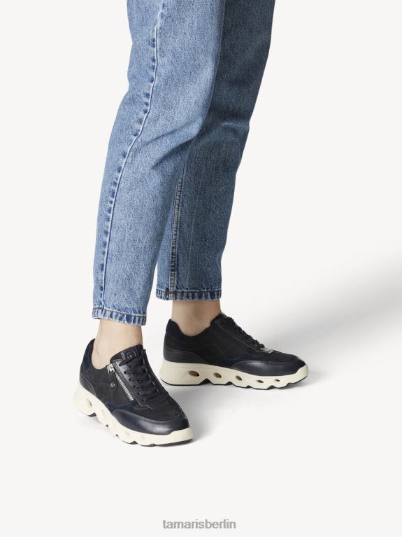 de Tamaris Frauen Sneaker - blau/marineblau gekämmt 0LHV41436 Schuhe