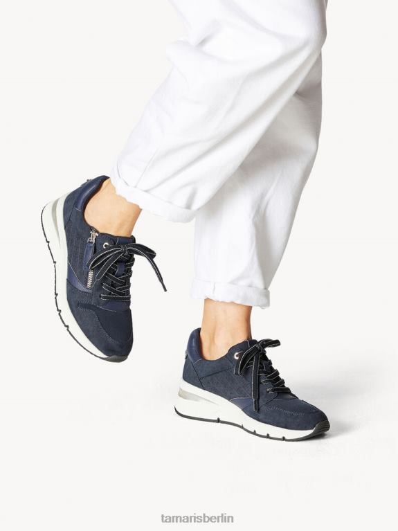 de Tamaris Frauen Sneaker - blau/marineblau gekämmt 0LHV41829 Schuhe