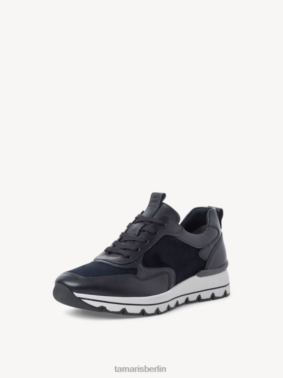 de Tamaris Frauen Sneaker - blau/marineblau gekämmt 0LHV41897 Schuhe