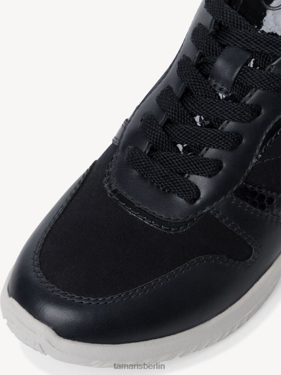 de Tamaris Frauen Sneaker - blau/marineblau gekämmt 0LHV42177 Schuhe
