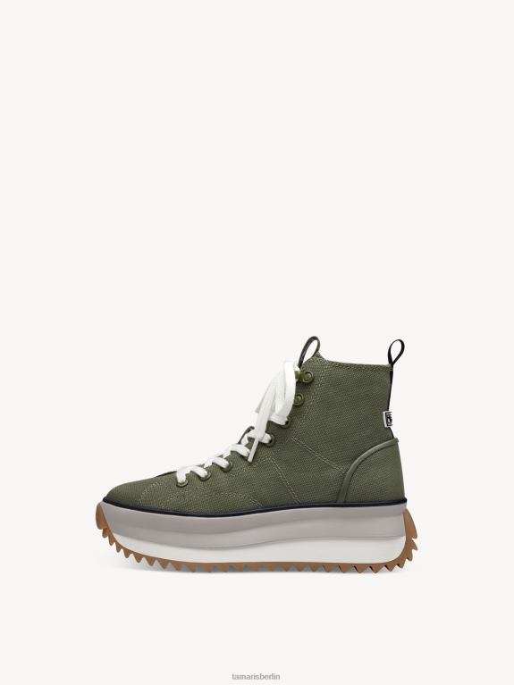 de Tamaris Frauen Sneaker - grün/oliv 0LHV41736 Schuhe