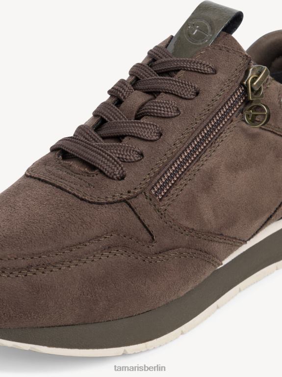 de Tamaris Frauen Sneaker - grün/oliv 0LHV42255 Schuhe