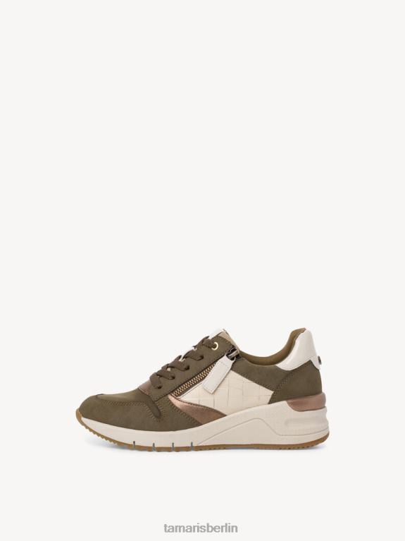 de Tamaris Frauen Sneaker - grün/oliv gekämmt 0LHV42292 Schuhe