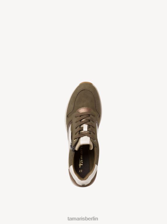 de Tamaris Frauen Sneaker - grün/oliv gekämmt 0LHV42292 Schuhe