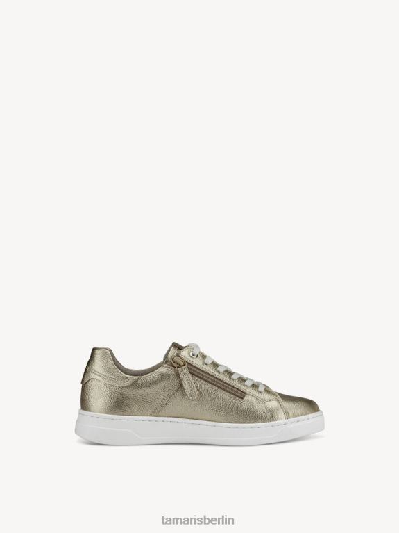 de Tamaris Frauen Sneaker - metallic/hellgold met 0LHV41494 Schuhe