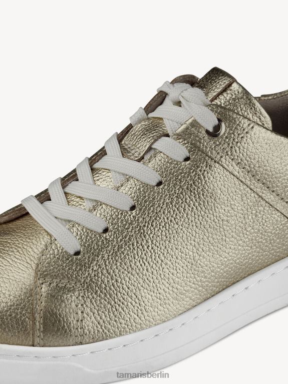 de Tamaris Frauen Sneaker - metallic/hellgold met 0LHV41494 Schuhe